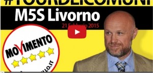 M5S Tour dei Comuni a Livorno