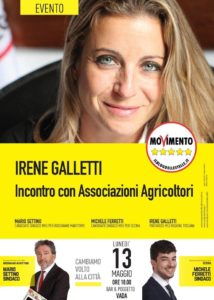 irene galletti portavoce regionale M5S