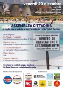 assemblea aperta sul tema salute ed inquinamento ambientale