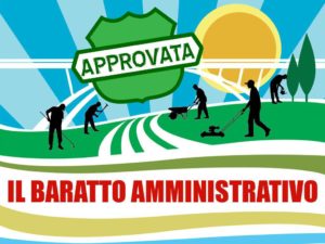 mozione baratto amministrativo approvata