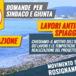 interrogazione lavori erosione spiagge a Vada