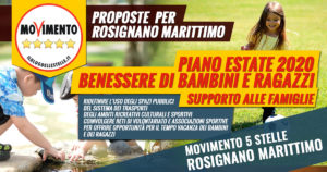 Piano Estate 2020 Mozione M5S Rosignano per il benessere dei ragazzi e supporto alle famiglie