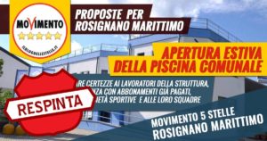 respinta la mozione sulla riapertura della piscina comunale