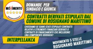 interpellanza contratti derivati del comune di rosignano marittimo