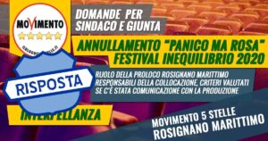risposta interpellanza annuyllamento messa in scena opera Panico Ma Rosa festival inequilibrio 2020