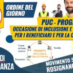 “ PUC Progetti utili ed occasione di inclusione e di crescita per i beneficiari e per la collettività