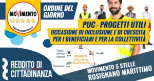 “ PUC Progetti utili ed occasione di inclusione e di crescita per i beneficiari e per la collettività