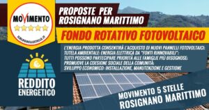 mozione fondo rotativo fotovoltaico reddito energetico