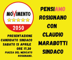 Movimento 5 stelle con Claudio Marabotti Sindaco